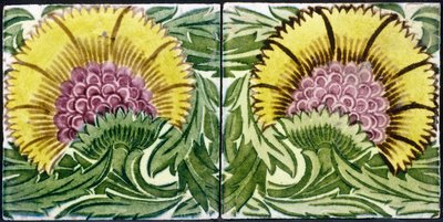 Azulejos con diseño de estilo persa (cerámica) de William de Morgan
